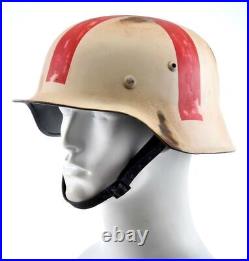 GERMAN WW2 WWII M35 Medic Winter Cammo Helmet Stalingrad Cammo