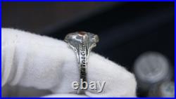 GERMAN WWII SILVER 800 RedEyeSkull Size 11 11.5