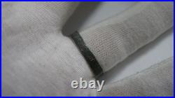 GERMAN WWII VIKING Division SILVER 800 Enamel RING Yellow Var