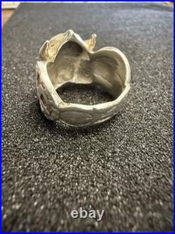 GERMAN WWII VIKING Division SILVER RING