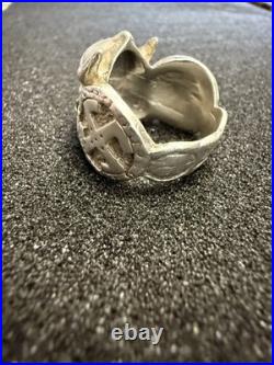 GERMAN WWII VIKING Division SILVER RING