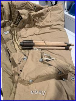 German Africa Corps Movie Prop. Zelt Tent Complete. Needs Tent Pegs. Used