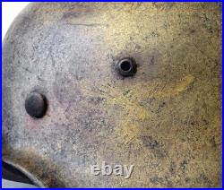 German Afrika Korps DAK M35 Reproduction Helmet High Quality European Made