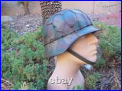 German Army Chicken Wire Camo Helmet Master Replica