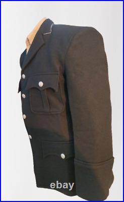 German Army Elite Black M32 Officers Tunic WW2 Wool Repro Uniform