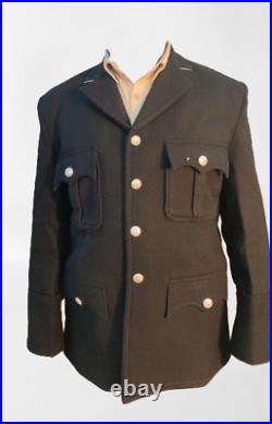 German Army Elite Black M32 Officers Tunic WW2 Wool Repro Uniform