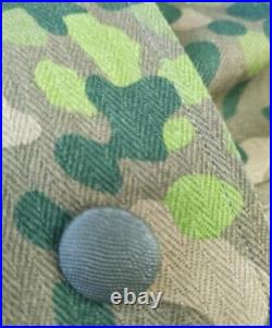 German Army Hbt Dot44 Peas Camo M43 Field Jacket Trousers Wwii Repro Size XXL