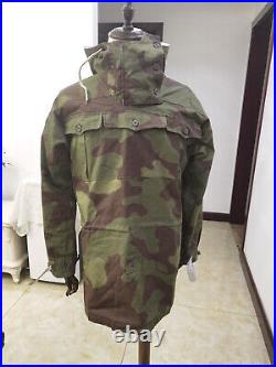 German Army Italian Camo Reversible Mountain Smock Jacket Wwii Repro Size M