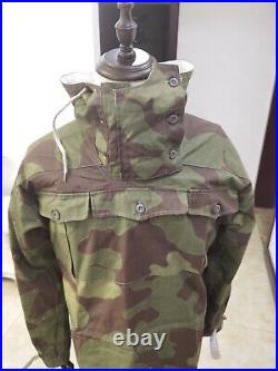 German Army Italian Camo Reversible Mountain Smock Jacket Wwii Repro Size M