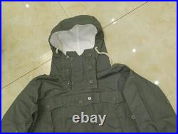 German Army Mouse Grey Reversible Mountain Smock Jacket Wwii Repro Size S