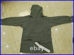 German Army Mouse Grey Reversible Mountain Smock Jacket Wwii Repro Size S