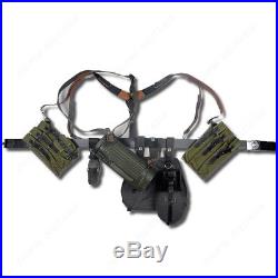 German Army P38/p40 Canvas Bag Equipment Combination Solider Belt And Y Straps