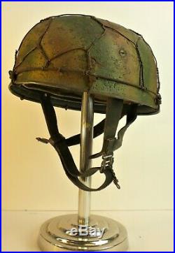 German Army Stahlhelm WW2 M38 Fallschirmjager Paratrooper Helmet (RE-CREATION)
