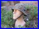 German Army WW II Sand Camo Helmet (expert replica)