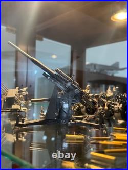 German Army World War Two Figure Set Model Kits Flak Cannon WW2 Display Set