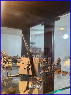 German Army World War Two Figure Set Model Kits Flak Cannon WW2 Display Set German Army World War Two Figure Set Model Kits Flak Cannon WW2 Display Set