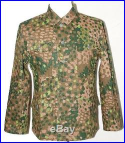 German Elite Camo Hbt Dot 44 M43 Field Military Uniform Blouse & Trousers XXL