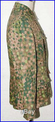 German Elite Linen Hbt Dot 44 M43 Field Uniform Tunic & Trousers L-31055