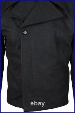 German Elite Panzer Black Wool Outdoors Jacket & Pants Set Size XXXL Wwii Repro