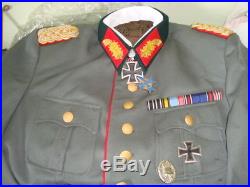 German General's Uniform 1937-style Jacket/Tunic-EXCELLENT
