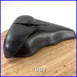 German Hardshell WWII Reproduction P38 Leather P-38 Luger Holster-Black