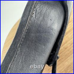 German Hardshell WWII Reproduction P38 Leather P-38 Luger Holster-Black