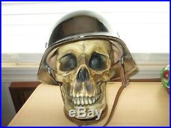 German Helmet Chrome over steel parade helmet from Germany