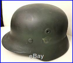 German Helmet Ww2 Q66 Original Shell