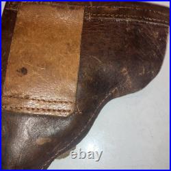 German Holster, WWII Military Brown Leather came with a Walter PP