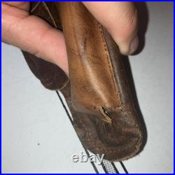 German Holster, WWII Military Brown Leather came with a Walter PP German Holster, WWII Military Brown Leather came with a Walter PP