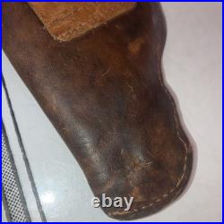 German Holster, WWII Military Brown Leather came with a Walter PP German Holster, WWII Military Brown Leather came with a Walter PP