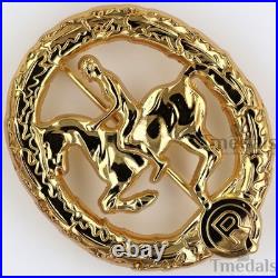 German Horseman's Badge Gold, Silver, Bronze Full Set Reproduction Badges