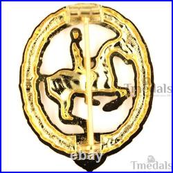 German Horseman's Badge Gold, Silver, Bronze Full Set Reproduction Badges