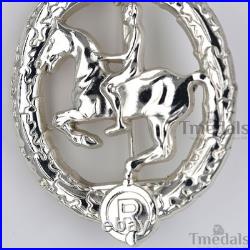 German Horseman's Badge Gold, Silver, Bronze Full Set Reproduction Badges