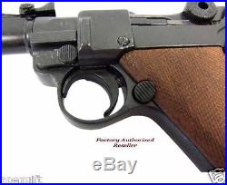 German Lange Pistole 08 WWI WWII Non-Firing Replica 13.7 Gun Wood Grips