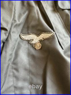German Luftwaffe Grey Green Smock Xl Sargent