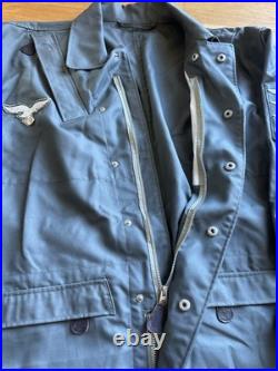German Luftwaffe Grey Green Smock Xl Sargent