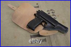 German Luftwaffe Walther P38 Leather Pistol Holster Black Handmade