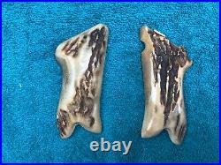 German Luger P08 Genuine Stag Grips