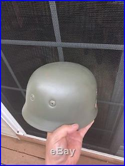 German M38 Paratrooper Fallschirmjager WW2 Reproduction Helmet WWII