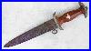 German Nskk Dagger Restoration World War II