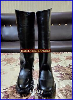 German Officer Boot With Rubber Sole