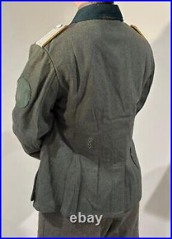 German Officer Field Police Replica Wool Tunic Jacket Size 42R WW2 WWII