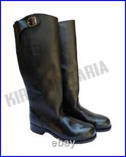 German Officer Leather Boots