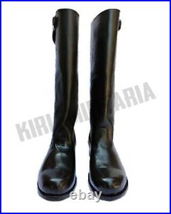 German Officer Leather Boots