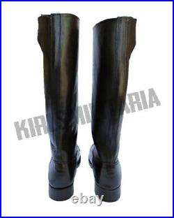 German Officer Leather Boots