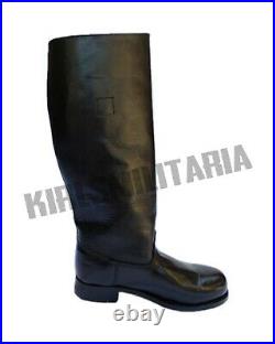 German Officer Leather Boots