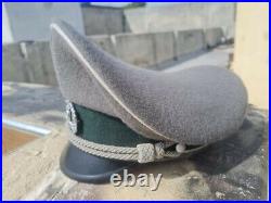 German Officer Uniform Heer Infantry Officer Visor Cap available in all size