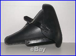 German P08 Luger Holster VERY Accurate Reproduction IN BLACK