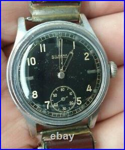 German Pilot Silvana swiss LUFTWAFFE PILOT watch (1930-1940)